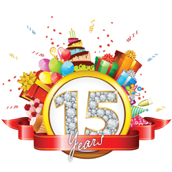 15 Year Anniversary Advertisers