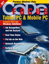 2005 - Vol. 3 - Issue 1 - Tablet PC and Mobile PC