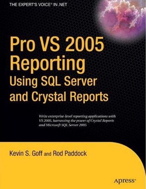 Pro VS 2005 Reporting